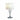 Paris Crystal Table Lamps - White