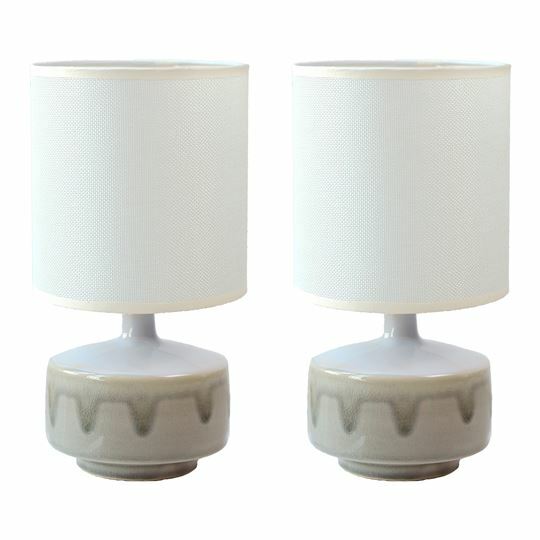 Braid Ceramic Table Lamp Set of 2