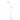 Scandinavian Style Adjustable Floor Lamp - White