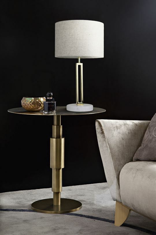 Margleus Table Lamp with Marble Base