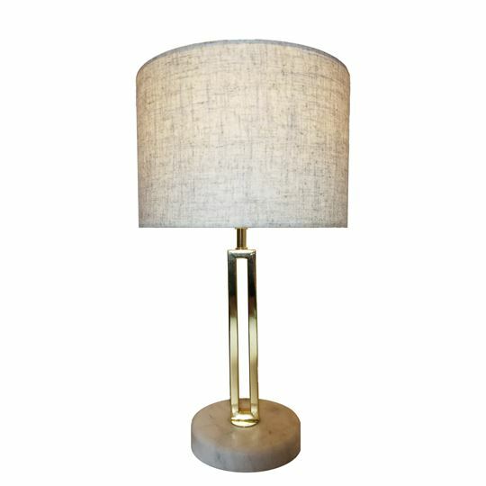 Margleus Table Lamp with Marble Base