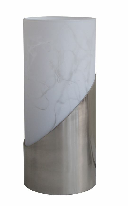 Marc Touch Table Lamp - Satin Chrome