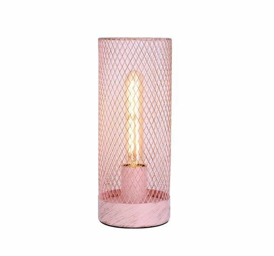 Clara Touch Table Lamp | LED Globe Included - Pink