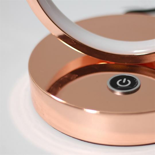Iva LED Table Lamp - Rose Gold