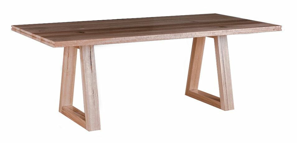 Tennessee Solid Timber Dining Table - 2400 x 1100