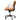 Ashton Low Back Office Chair – Saddle Tan in Black Frame