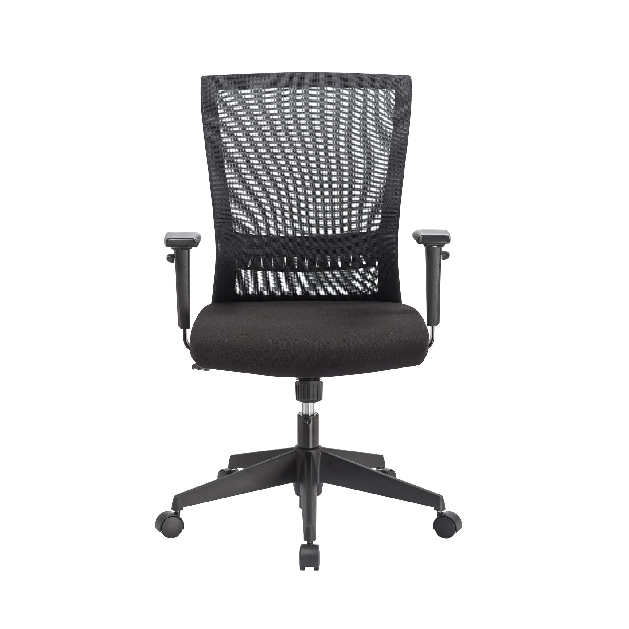 Shirley Mesh Ergonomic Office Chair with Headrest - Black