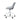Zima Office Bar Chair - Light Grey with White Base
