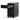 Russel 3 Drawers Slim Mobile Pedestal - Black