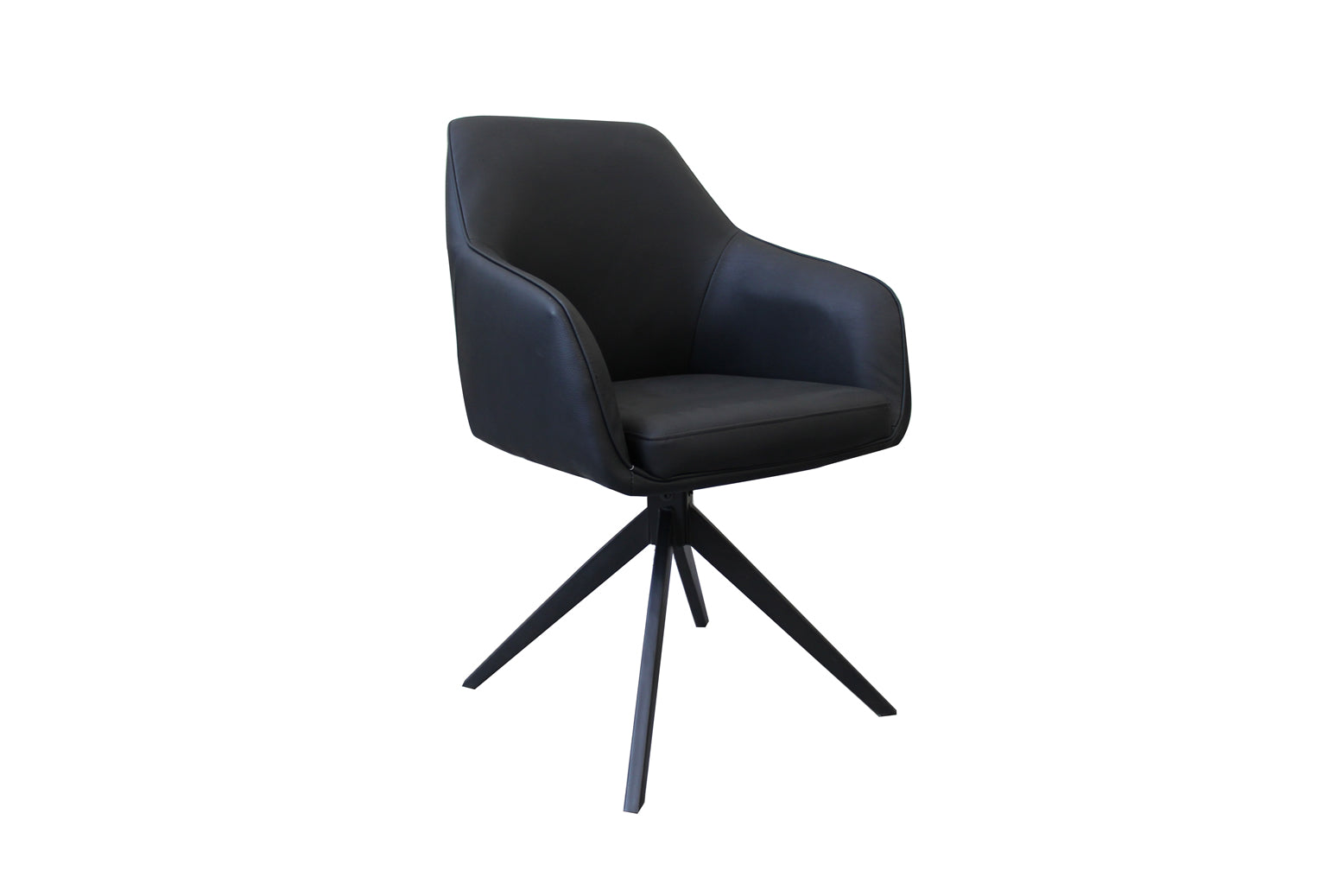Orwin Rotation Dining Chair - Black (Set of 2)