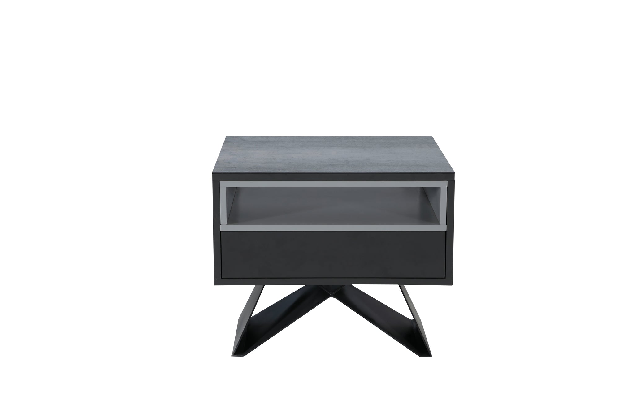 Orlena Side Table - Shadow Grey