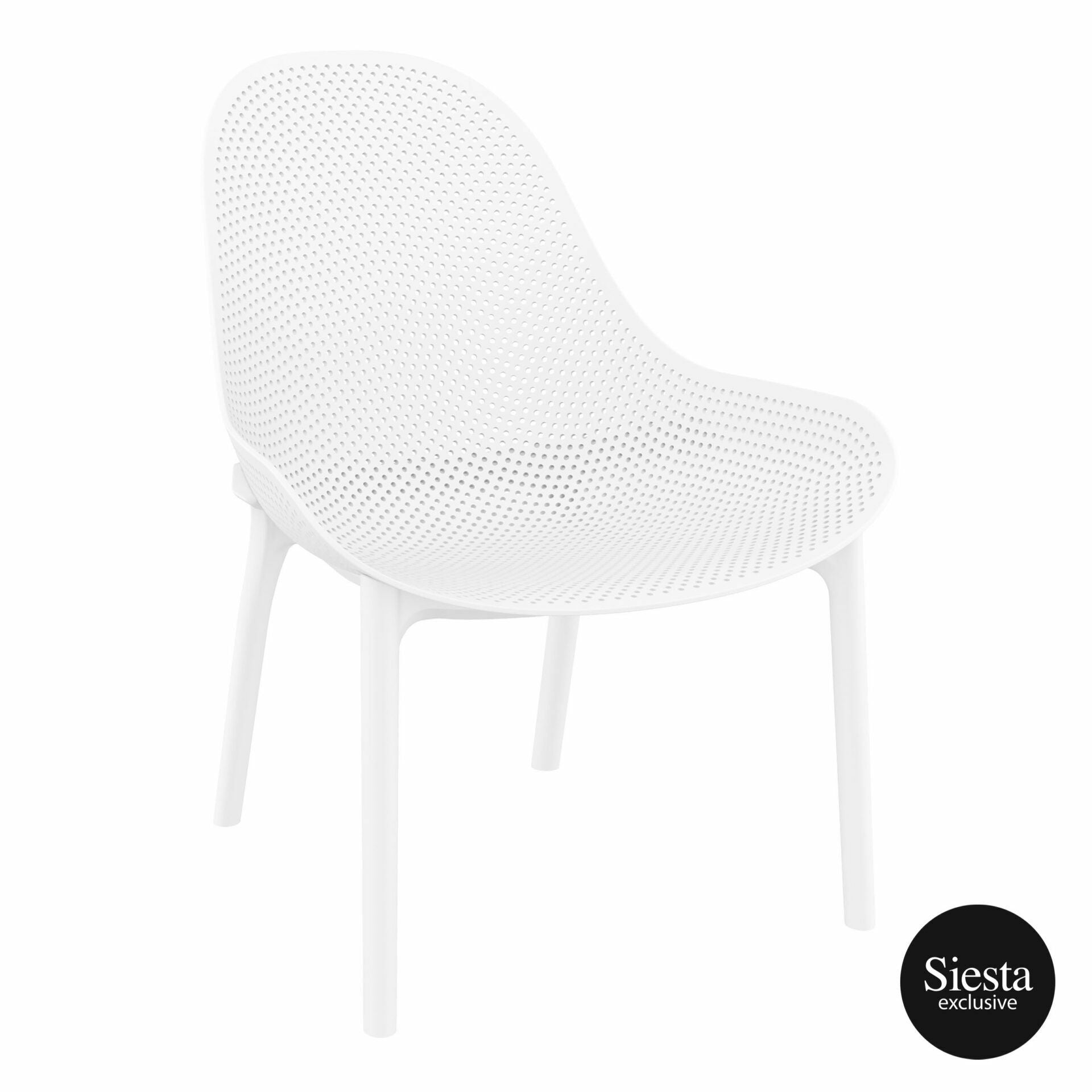 Sky Outdoor Comfort Lounge 3 Piece Set - White