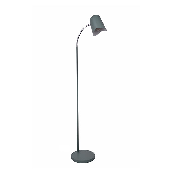 Floor Lamp ES Matte Green Ellipse H1545mm Adjustable with wave edge