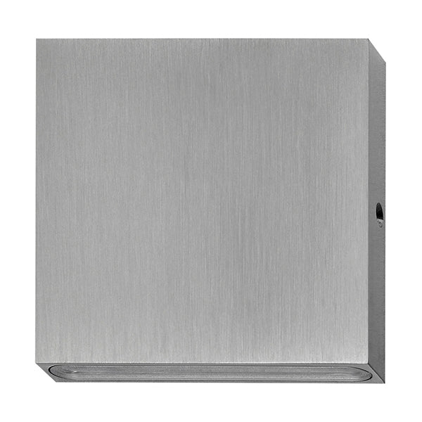 Pillar Light Fixed 12V 3W Square Stainless Steel 316 3000K IP65 Flush Mount 300LM
