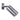 Pillar Light Single Adjustable GU10 Titanium IP65 Round Back plate