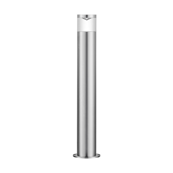 Bollard Light MR16 Round Titanium IP54 H445mm Low Glare