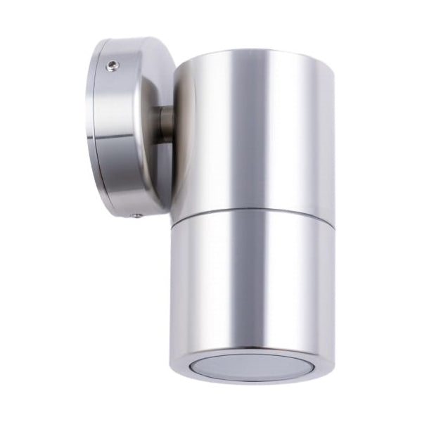 Pillar Light Fixed 12V MR16 Stainless Steel 316 IP65 Round Back plate