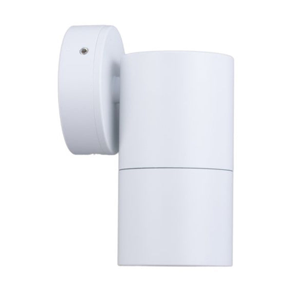 Pillar Light Fixed 12V MR16 White IP65 Round Back plate