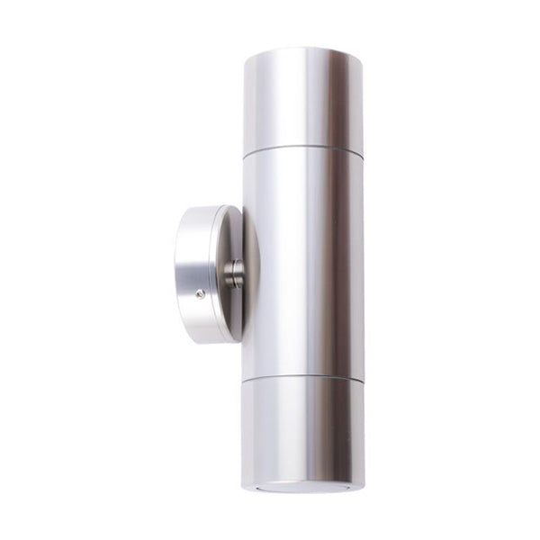 Pillar Light Up / Down 12V MR16 Stainless Steel 316 IP65 Round Back plate