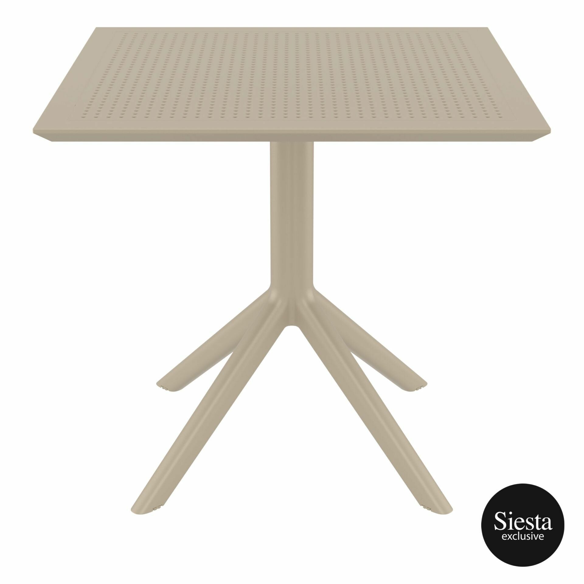 Sky Table 80 - Taupe