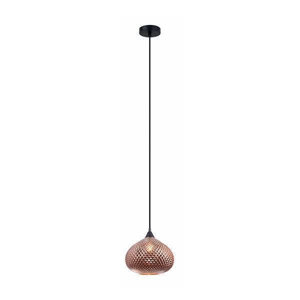 Pendant Light ES Copper (Glass) Wine Glass with segments OD290mm