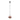 Pendant Light ES Copper (Glass) Wine Glass with segments OD290mm