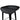 Rachel 65cm Bar Stool – Black Plastic Seat – Black Frame