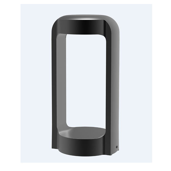 Bollard Light 13W Rectangular Dark Grey 3000K IP65 H300mm 530LM