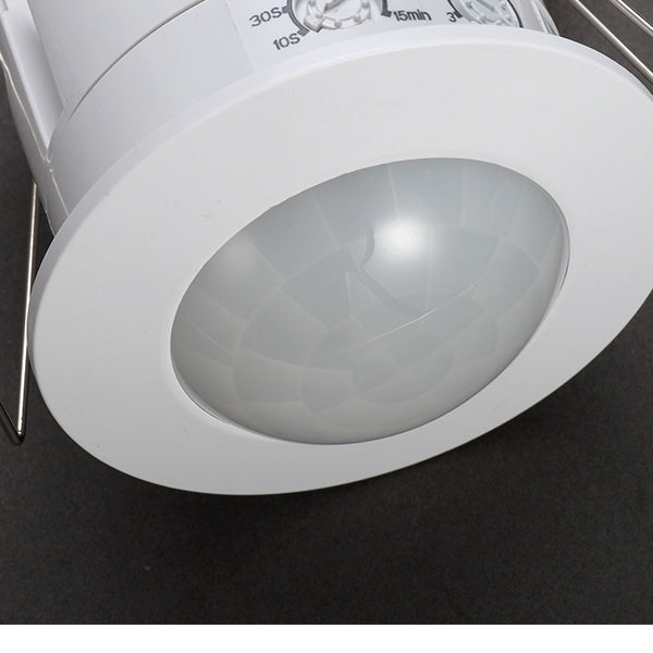 Sensor Recessed Infrared Motion 3 Wire 1200W Round White IP20