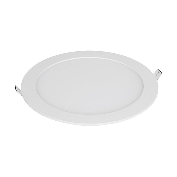 Downlight LED Dimmable Slim White Round Tri-CCT 3000K / 4000K / 5000K 1550LM 18W 205MM IP40