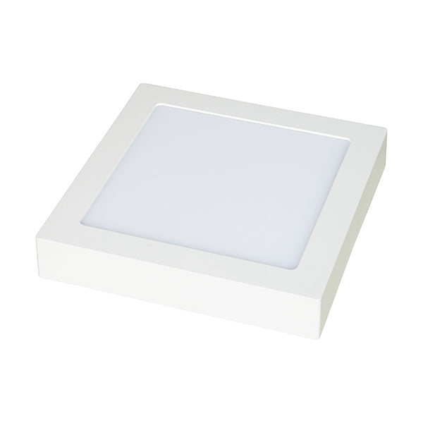 Oyster Square Light Dimmable 18W LED - White