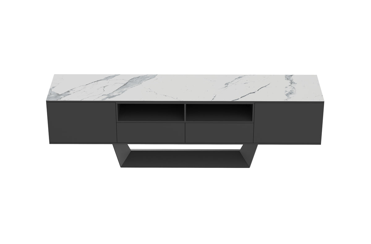 Skylar TV-Unit Marmo Ceramic