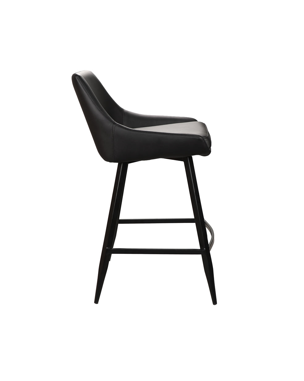 Tinsley Bar Stool - Black (Set of 2)