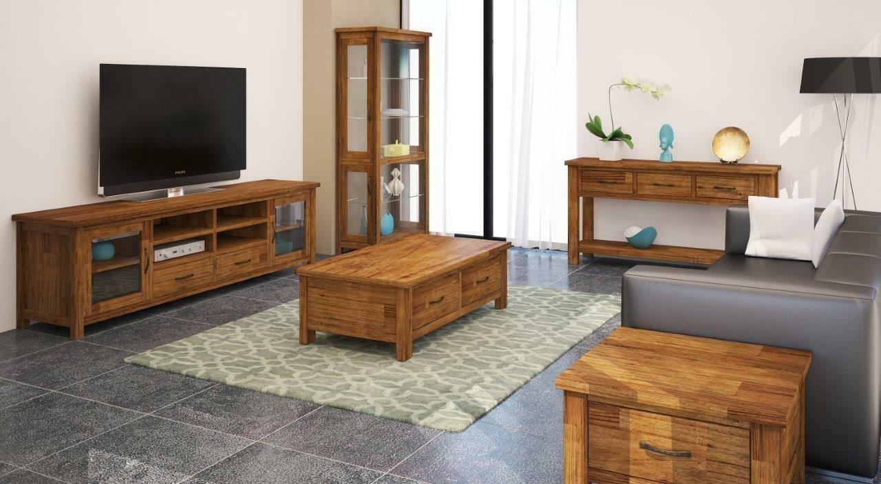 Cooper Timber 2 Drawer Coffee Table