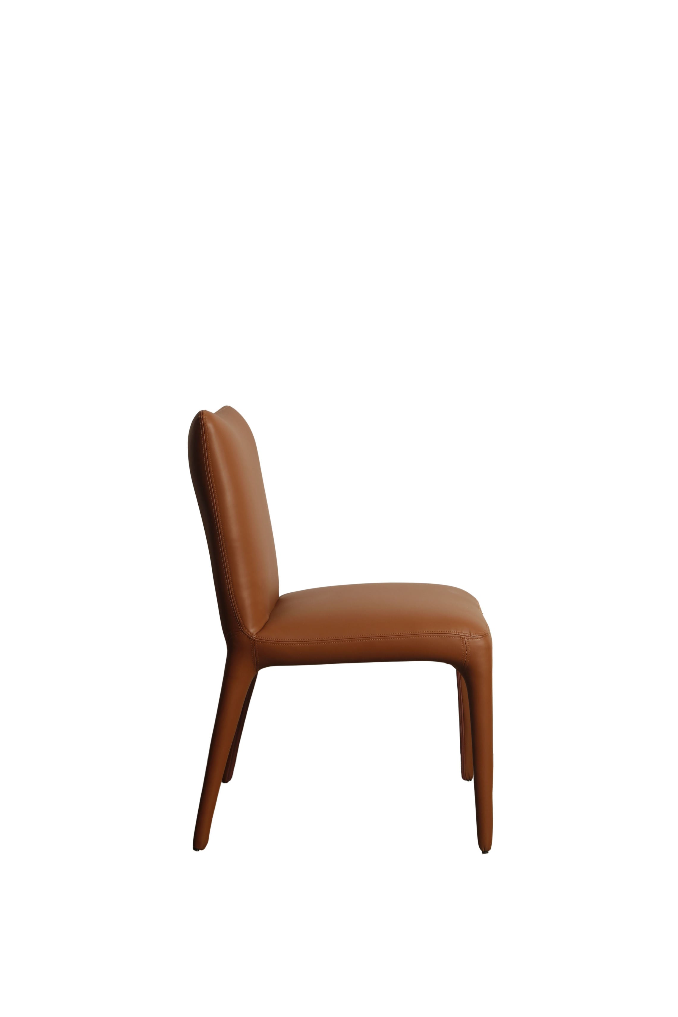 Trevon Dining Chair - Tan (Set of 2)
