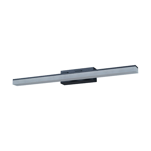 Wall Rectangular Light Interior Surface Mounted 12W - Black