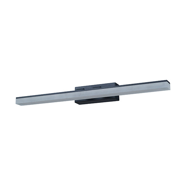 Wall Rectangular Light Interior Surface Mounted 18W - Black