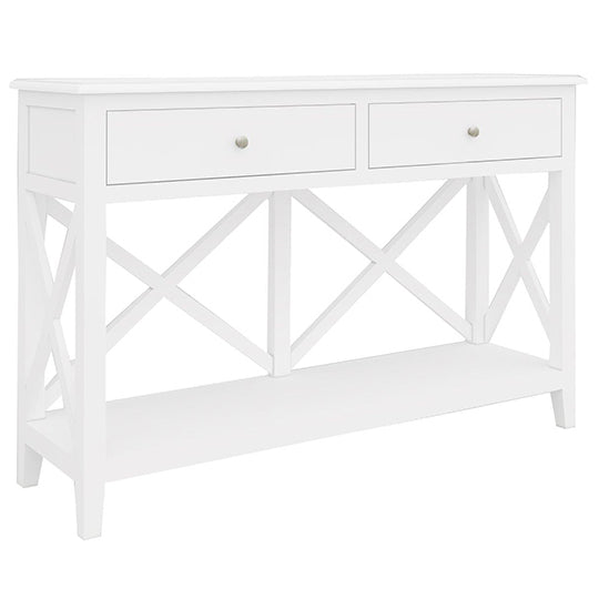 Hastings Timber 2 Drawer Console Table