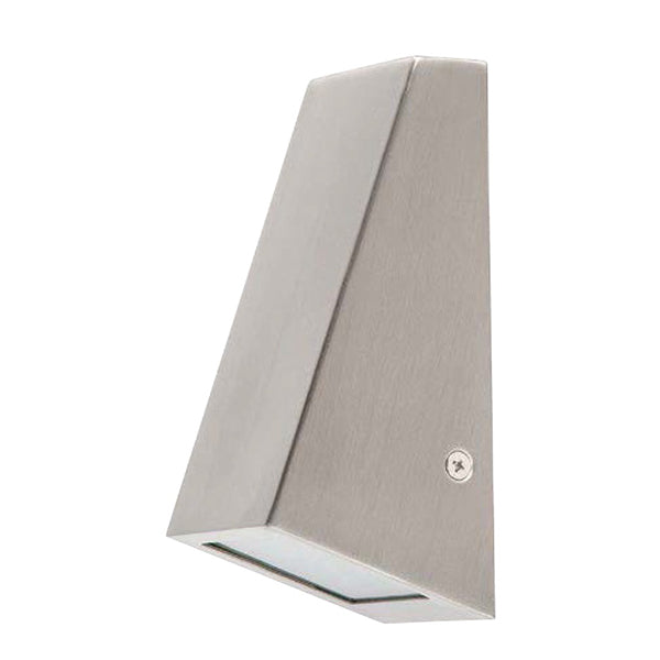 Wall Light Surface Mounted GU10 Wedge Stainless Steel 316 IP44