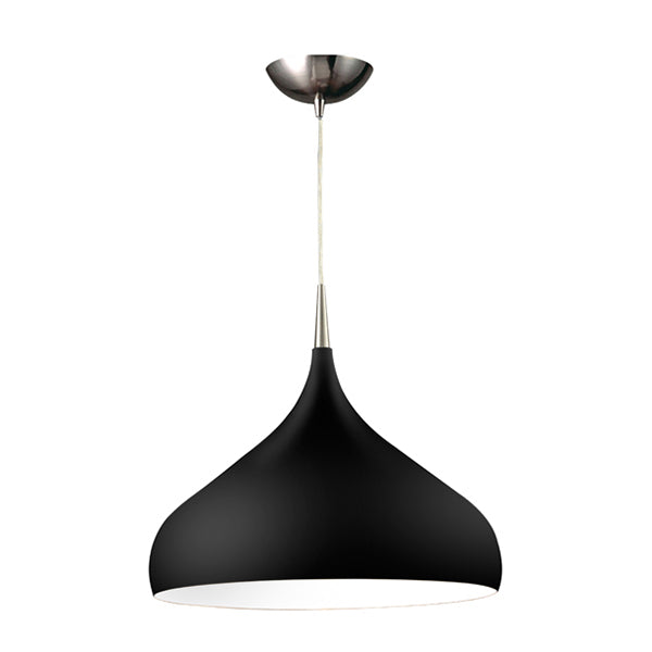Pendant Light ES Matte Black Dome OD420mm