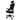Atlas Ergonomic Office Chair With Head Rest - Black Leather