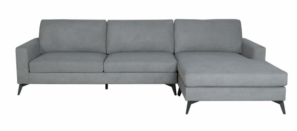 Austin 2 Seater Fabric Corner Sofa with Reversible Chaise & Ottoman