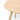 Halo 100cm Round Dining Table - Natural