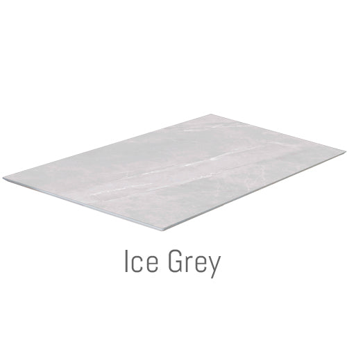 Louis 740mm White Gloss Vanity – Standard 2 Drawers White Gloss Standard Ice Grey