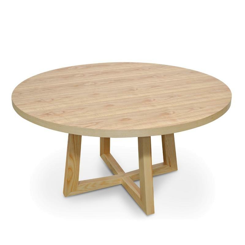 Zodiac 1.5m Round Dining Table - Natural